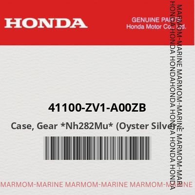 41100-zv1-a00zb Case, Gear *Nh282Mu* (Oyster Silver)