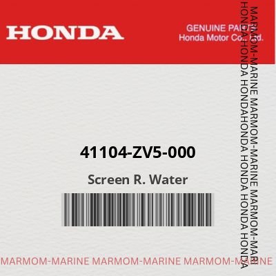 41104-zv5-000 Screen R. Water
