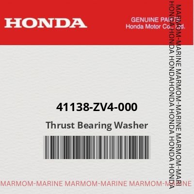 41138-zv4-000 Thrust Bearing Washer