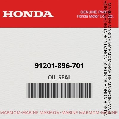 Honda 91201-896-701 - OIL SEAL