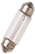 00568 Bulb 12V/10W, Sv8.5-8, C8I, 11 X38mm