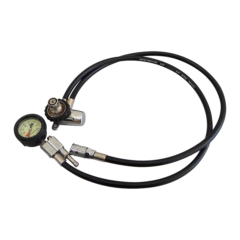 02255 Pressure regulator with gauge&whiste