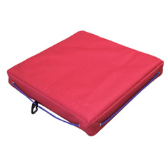 11513 Buoyant Deck Cushion, single, red