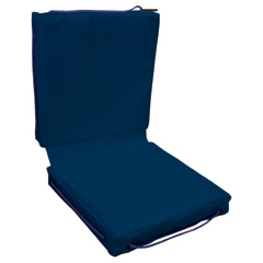 11516 Buoyant Deck Cushion, double, blue