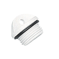 16713 Plug for Drain Socket, White