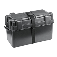 17518 Battery Box Up To 120Ah, Ext.Dim.470x225x255mm