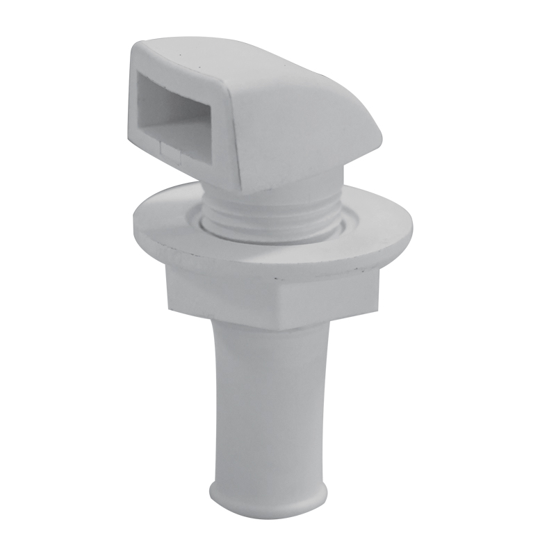 190015 Ventilator Hull, 1/2'' Hose, White