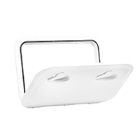 196300 TOP LINE Hatch, White, 315x440mm, ISO12216