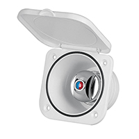 196396 Case w/ Mixer Tap, w/Lid, 95x95mm, Beige