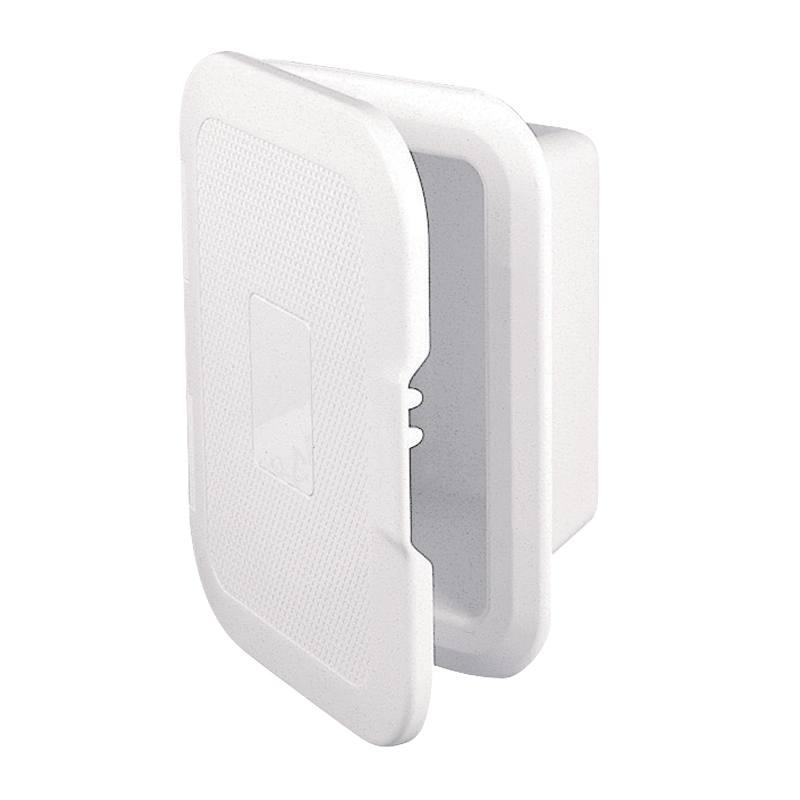 196420 Case for Shower, w/Lid, 145x191mm, White