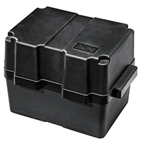 196508 Battery Box Up To 80Ah, Ext.Dim.340x230x250mm