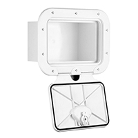 196570 CLASSIC Storage Hatch, White, 275x375mm