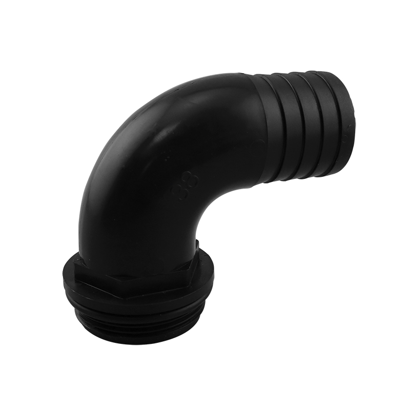 196918 Connector 90º, G1''1/2, Ø38mm, Male, BLIZZ.-BORA-ZEF.