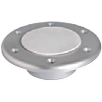 197291 Table Bottom Plate, Flushmount, Alum.Ø150mm-Η.9,5mm