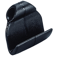 28112 Hook f/Infl. Boat Cover, 40x40mm, Ø6mm Rope, Black