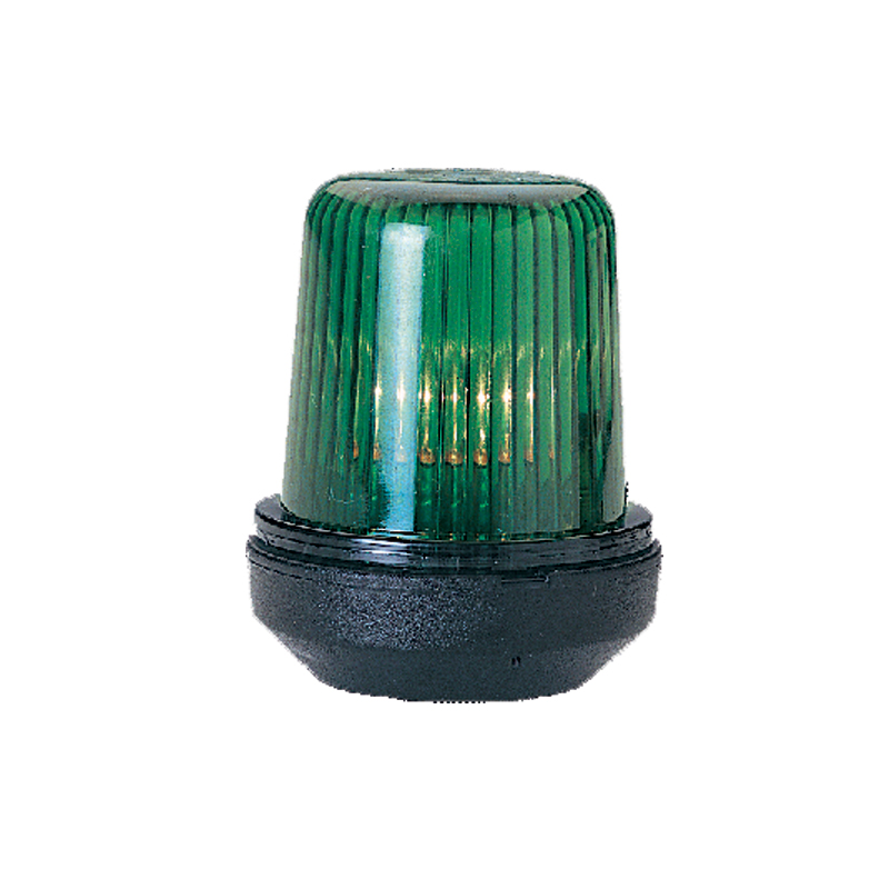 30112 CLASSIC 12 All-round Light, Green 360°, with black housing