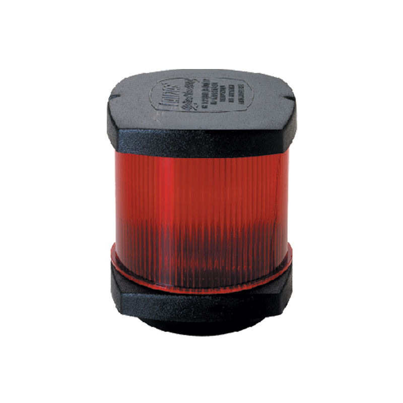 30522 CLASSIC 20 All-round Light, Red 360°, with black housing