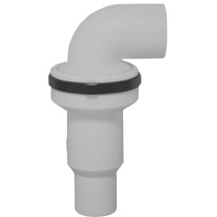 31344 Non-return valve with 1'' outlet 90° angle
