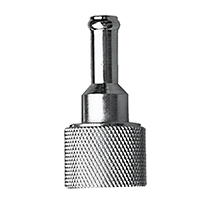 31943 Fuel Line Tank Fem.Conn.Ø8mmBarb, Chr.Brass SUZ/CHR