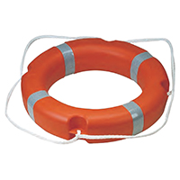 38158 LALIZAS Lifebuoy Ring GIOVE, SOLAS/MED, Ø63cm, 2.5kg