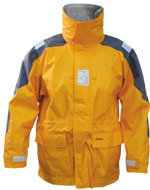 40306 Inshore sailing jacket "IT", yellow-grey, M
