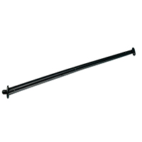 43224 Flag Staff, Tilted, Screw-Type, L.300mm, Grey