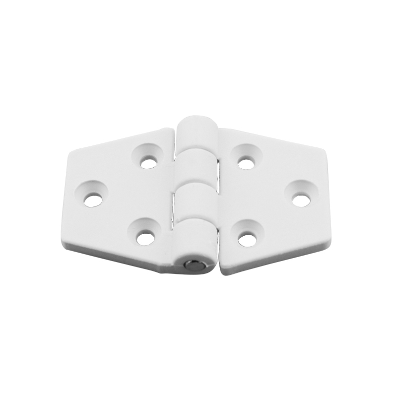 43646 Hinge Polyamide,Hexagonal, 63x40x4.5mm, White