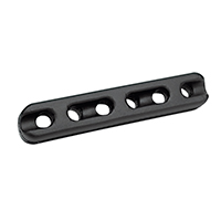 44266 MILLA Mooring Rubber Compens.L330mm for rope Ø18mm, Black