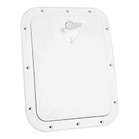 45163 Inspection Hatch w/ Removable Cover, White, 306x356mm