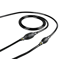 45386 Fuel Primer Bulb Ø39mm with Ø8mm Hose, L.2m