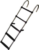 50055 Ladder, 5 steps, Inox 316, L1360xW350mm