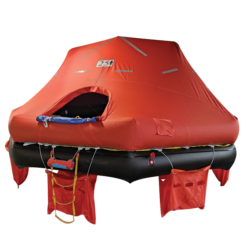 501599 LALIZAS Liferaft SOLAS DEEP SEA II,TOB,16 prs,canister (A)