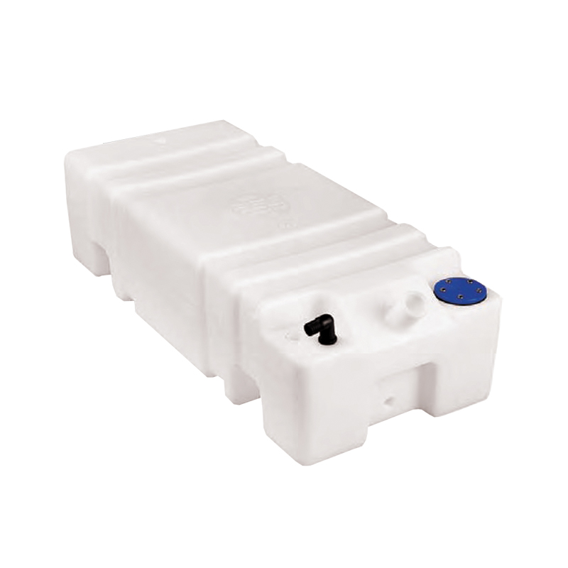 50208 SOGLIOLA Tank Fr.Water 45lt w/o Cap, 45° Deckfill, L.650mm