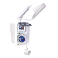 53250 Case f/Electric Power Shore Center 32A/220V, White