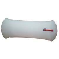 57354 Buoyancy Bag with valve for Optimist, Nylon with TPU, max. air pressure 3.6PSI, 41x100cm, grey