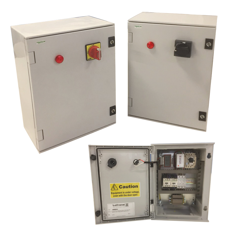 600096 Switchboard Up/Down 1Motor 230/400V 4,0Kw 3PH 50/60Hz