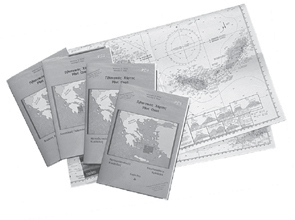 63088 Pilot Map, No 5, Southeastern Cyclades