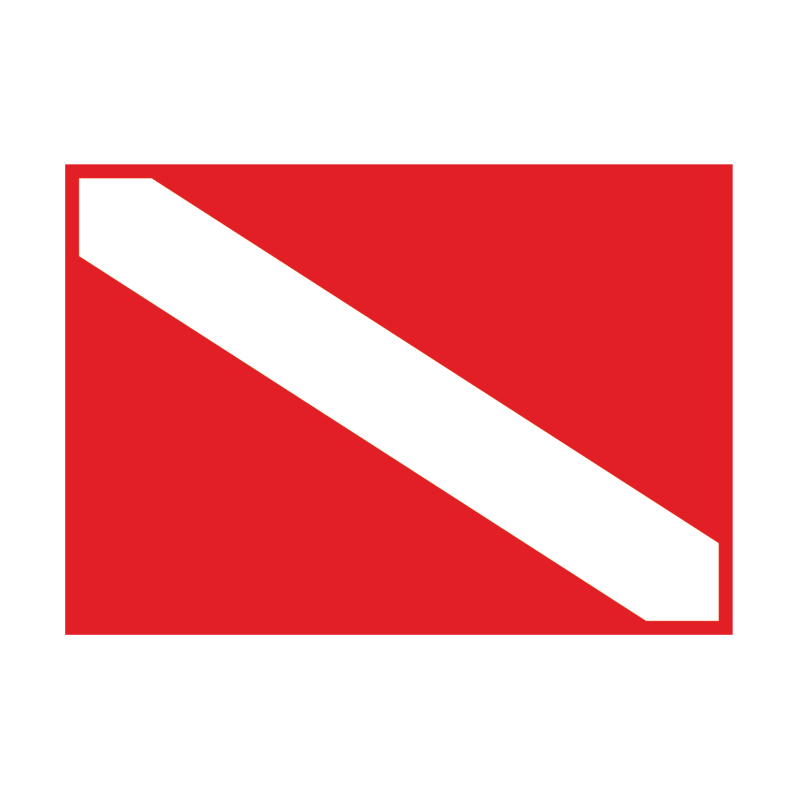 67169 Diver down flag 35 X 50