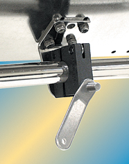 70118 Single horizontal round rail mount 22-25mm