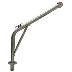 70142 Davit, AISI 316, max lift 60 kg