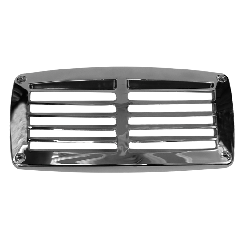 70234 EVO Ventilation Shaft Grilles Cover, 185x92,5x16mm, Chrome