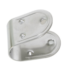 70647 Key Hole Plate, Inox 316, ø25mm