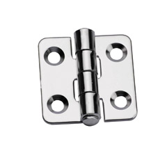 70654 Hinge, Right, Inox 316, L48mm, W40mm, Thickness 2mm