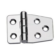 70662 Hinge, Right, Inox 316, L57mm, W37mm, Thickness 2mm