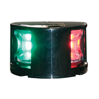 71321 FOS LED 12 Bi-colour Light, Deck mounted, with black housing
