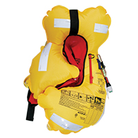 72114 LALIZAS Infl.Lifejacket Adv. Lamda, Auto, 330N, w/Crotch Strap, SOLAS/MED