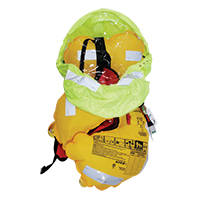 72115 LALIZAS Infl.Lifejacket Adv.Lamda,Auto,330N,w/Sprayhood&Crotch Strap,SOLAS/MED