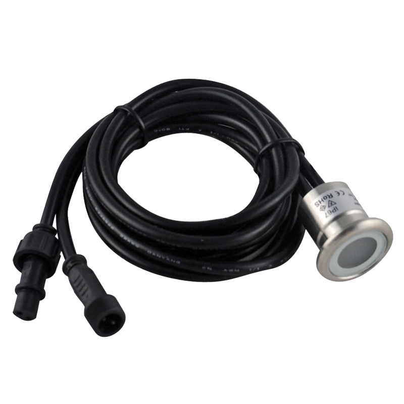 72392 AquaLED Courtesy light color white, Round, SS316, IP67, 12/24V DC Multivolt