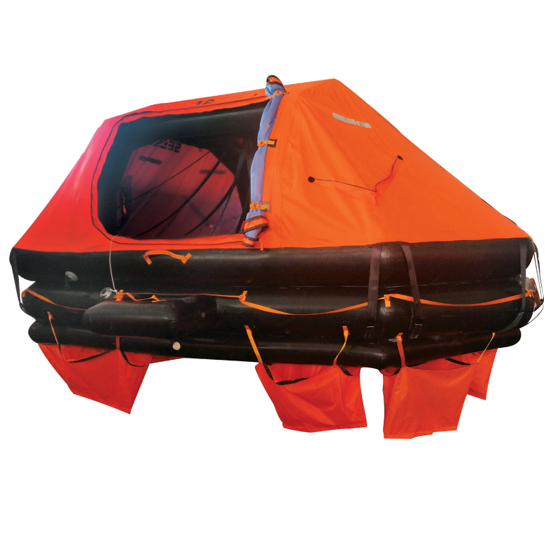 73141 LALIZAS Liferaft SOLAS OCEANO, DL Self-righting Type, 37 prs, canister (Α)