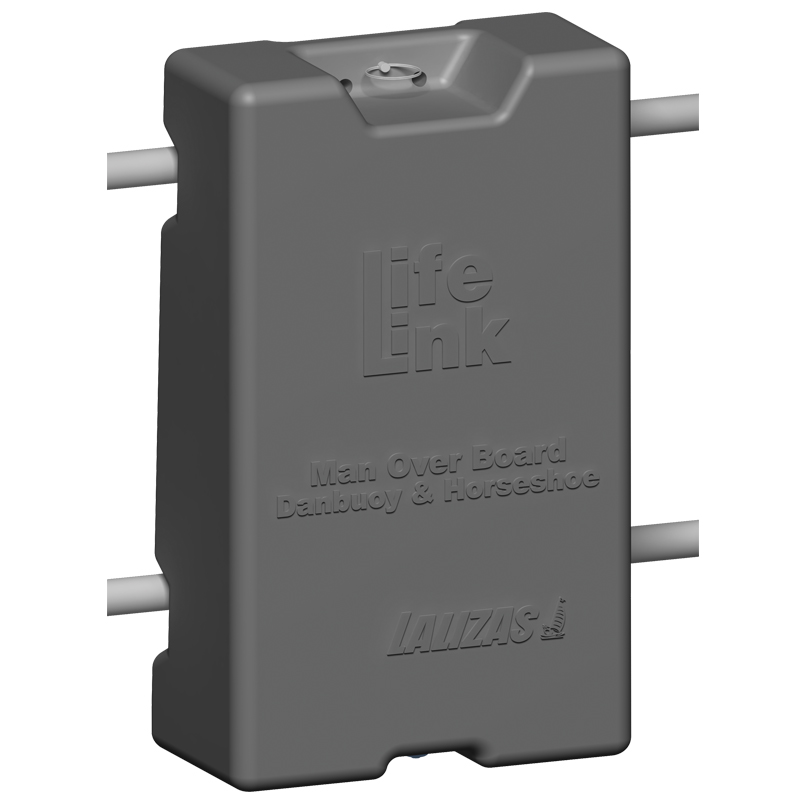 73669 LifeLink MOB Danbuoy & Horseshoe, Grey